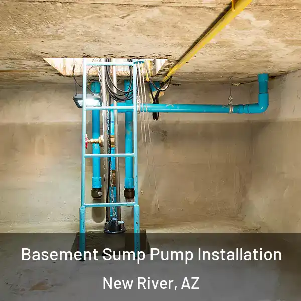 Basement Sump Pump Installation New River, AZ