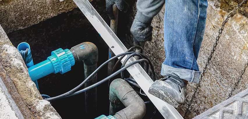 Zoeller Sewage Ejector Pump System in New River