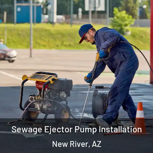  Sewage Ejector Pump Installation New River, AZ